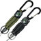 Dream HorseX Schlüsselanhänger Outdoor Camping mit Karabinerhaken 2 Stück,Karabinerhaken + Seil, für für Wandern, Outdoor, Camping und als Gadget Zum Überleben