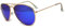 iceBoo Sunglasses pilot style Gold, Black, Copper or Silver Metal frame, Unisex UV 400 vintage Retro (A111)