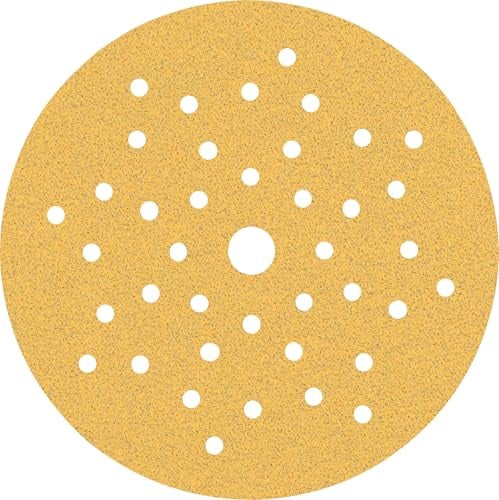 Bosch EXPERT C470 Schleifscheibe, 125mm, K80, Multilochung, 50-tlg. | für Farbe auf Holz, Hartholz, Körnung 80, Professional Zubehör Exzenterschleifer, Schwingschleifer