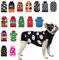 CuteBone Halloween-Hundepullover für kleine Hunde, mit Totenköpfen, gestrickt, für Haustiere, Winterkleidung, Pullover, Warmer Strick mit Leinenloch DS35XS-DE