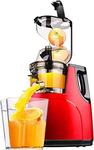 EdirFtra Presse Agrumes Electriques, Jus de Fruit Frais Rapide, sans BPA, Presse Orange Electrique Automatique Presse Citron Professionnel Puissante à Acier Inoxydable Red