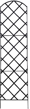 Meranti Home + Garden Giant Trellis, 108” high (9’ Tall) by 28” Wide Trellis with Arched top. by