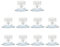 10pcs Knob Suction Cups, Camper Awning Suction Cups, Caravan RV Side Canopy Fixed Brim, Suitable for Hanging Decorations, Crafts, Plush Toys, Soap Dish, etc.