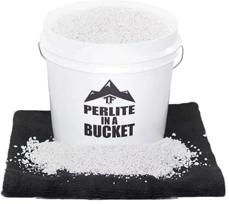 Premium Perlite BUCKET 1L / 3L / 5L / 10L / 20L / 25L grade 1 to 6mm Hydroponics Soil Aeration (3 Litre Bucket)