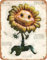 Tin Sign Vintage Plants Vs Zombies,Sunflower,Plants Vs Zombies Print,Sunflower Print,Signs for Kitchen Home Office Bar Cafe Decor 8x12 Inch