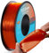 TEQStone TPU Filament 1.75mm Orange 1Kg Spule 95A Flexibel Weiches 3D Drucker Filament Maßgenauigkeit +/-0.03mm Vakuumverpackung