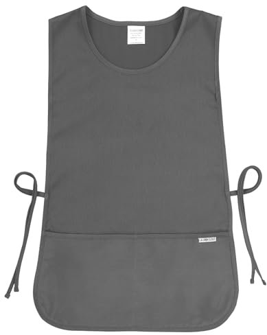 LINEN CLOSET® Adjustable Universal Cobblers Apron Unisex Cobbler Apron for Men Women Ladies Tabards Work Cleaning Apron with 2 Deep Pockets