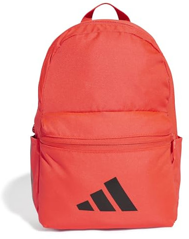 adidas Little Kids Logo Backpack, Unisex-Kinder Rucksack, Lucid red, 11.6 L - JD1302