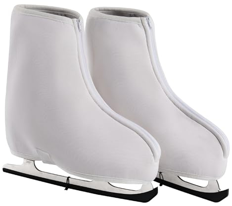 Thermo Skates Cover,Rollschuhe und Schlittschuhe Überzieher,Warme Fleece Überziehsocke für Rollschuhe,Stiefelschoner Rollschuhe,Isolierte Neopren Warme Rollschuhe Schoner für Eiskunstlauf,Eislaufen