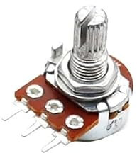 REIUAFWYGV 1PCS 3 PIN WH148 Single Linked Potentiometer A103K 10K Handle Length 15mm Adjustable Resistance