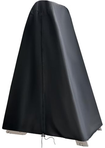 Fizentia Abdeckung für Poolleiter über dem Boden, Outdoor-Abdeckung für oberirdische Poolleiter, wasserdichte Poolleiterabdeckung für Schwimmbadleitern oder Treppen, 200 cm L x 55 cm B x 142 cm H,