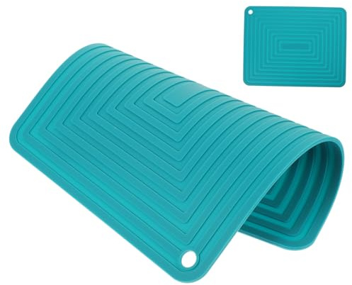 Ciieeo Heat Resistant Silicone Mats for Kitchen Non-slip Placemat Pan Protectors Cooking Heating Pad Pot Holder Household Pot Pad