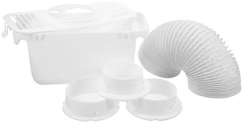 Homoyoyo Dryer Accessories Kit Condenser Lint Collector Water Tank Vent Hose for Electric Dryers