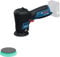 Bosch Professional 12V System Lucidatrice a batteria GPX 12V-77 (incl. platorello di supporto in velcro da 77 mm, platorello in schiuma espansa per taglio e lucidatura da 77 mm)