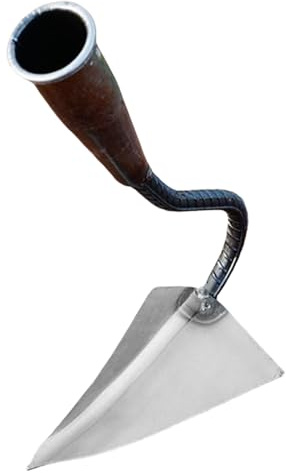 Zappe per Giardinaggio | Attrezzo Agricolo per Scavo ed Estirpazione | Zappa Triangolare Antiscivolo Multiuso per Preparazione Terreno, Rimozione Erbacce e Cura del Prato