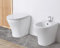 OPERA SANITARI Coppia Vaso e Bidet senza brida filo muro Zero