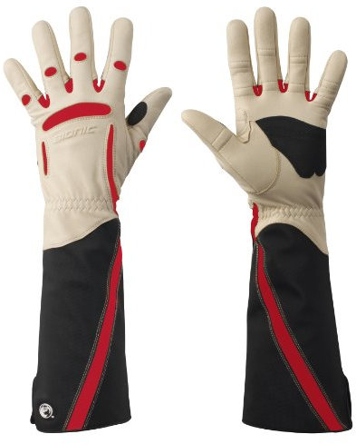 Bionic Gants de rose Femme, ROSWS,Small,Noir