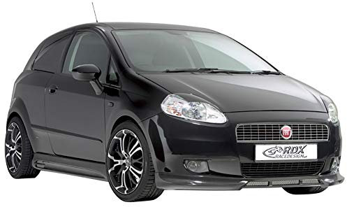 Minigonne laterali compatibile con Fiat Grande Punto 2005- 'GT-Race' (ABS)