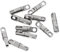 Sharplace 10 Schwere Kugellager Schwenkbar - Angeln Haken Und Schnur Verbinder Zubehör, Silber, 6mm