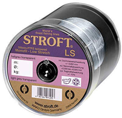 WAKU Schnur STROFT LS Monofile 500m 0,180mm 3,70kg