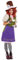 Fun Shack Ladies Mad Hatter Costume | Adult Fancy Dress | Miss Mad Hatter Outfit for Parties and Events, Small