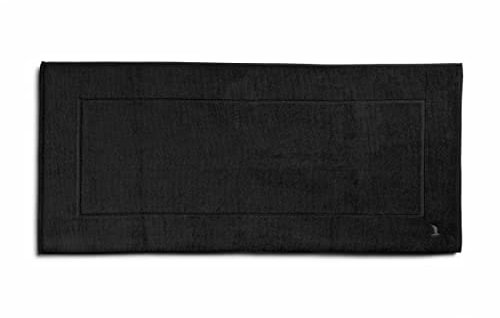 möve Superwuschel Badteppich 60 x 130 cm aus 100% Baumwolle, black