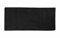 möve Superwuschel Badteppich 60 x 130 cm aus 100% Baumwolle, black