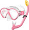 Gintenco Schnorchelset Kinder, Taucherbrille Kinder mit Schnorchel Anti-Fog Panorama-Weitsicht, Anti-Leck schnorchelmaske,Tauchmaske für Schwimmen Schnorcheln 4-16 Jahre
