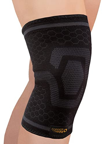 COPPER FIT COOL Knee Compression Sleeve for Knee Pain, Inflammation, Joint Pain Relief, Meniscus, ACL, Arthritis, - Walking, Running, Workout -- Knee Compression Support for Men and Women 2XL