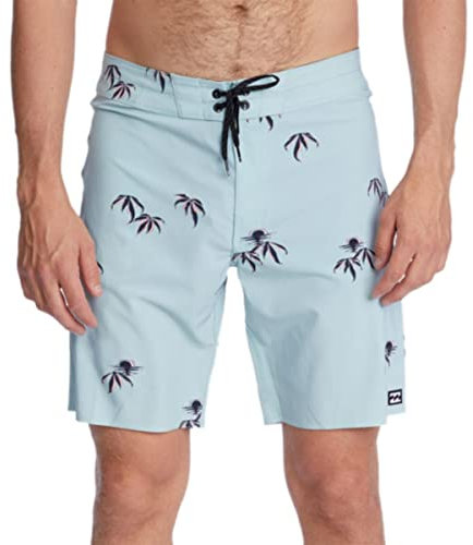 Billabong Men's Standard Sundays Pro 17 Inch Outseam Boardshort, Mist, 32