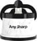 AnySharp Knife Sharpener, Hands-Free Safety, PowerGrip Suction, Safely Sharpens All Kitchen Knives, Ideal for Hardened Steel & Serrated, World's Best, Compact, One Size, Marble Design