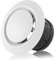 Hon&Guan 3 Inch Adjustable Air Vent Covers 75mm Ceiling Vent Indoor Vent Covers for Walls Closeable Round Ventilation Cover for Caravans