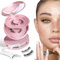 wiwoseo Magnetic Eyelashes Natural Look Magnetic Lashes No Glue Magnetic Eyelashes without Eyeliner Clear Band Lashes Wispy Lashes Look Like Extensions Magnetic Eyelashes with Applicator (2 Pairs)