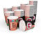 Inoverse 500 stück Pappbecher, Einweg Coffee to Go Becher - 480ml, Kaffee to go Becher Pappe, 16oz Trinkbecher für Tee, Einwegbecher, Papierbecher, Kaffeebecher to go, Kaffeetassen, Ø 90 mm