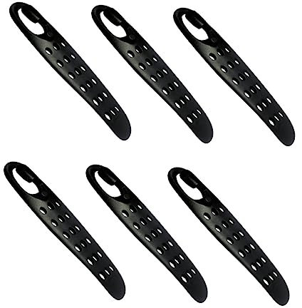 KOMBIUDA 6stücke Fahrrad Reifenheber Reparaturwerkzeug Reifen Demontagewerkzeug Kunststoff-reifenöffner Fahrradreifenhebelstange Fahrradreifenentferner