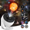 Macchiatto Sternenhimmelprojektor, Planetarium, Projektor, Galaxie mit 13 Filmscheiben, Nachtlicht, Projektor, 360 ° drehbar, für Schlafzimmer, Decke, Geschenke für Kinder und Erwachsene
