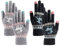 TaleMoon Handschuhe Damen Touchscreen, 2 Pairs Thermo Handschuhe Damen Winter, Fleece Handschuhe Damen, Winterhandschuhe Frauen, Winter Gloves Baumwolle für Frauen und Männer（Schwarz+Grau A）