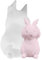 Ostern Kaninchen Silikonform Hasen Silikonformen Gießformen Osterhase Silikonform Gipsguss Form Silikon Hasen Bastelform Für Kuchen Und Fondant Basteln