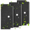3 unidades 12022801 para secadora Siemens Iq300, filtro de esponja, 292 x 142 x 19 mm, repuesto para Bosch Siemens Iq300 Iq500 en secador de bomba de calor