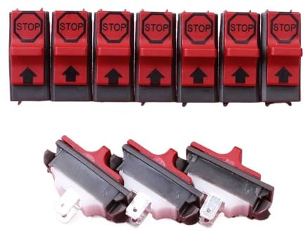 LAERNPU 10pcs/lot On Off Stop Switch For Husqvarna 44 362 365 371 372 336 339XP Chainsaw Spare Replacement Part