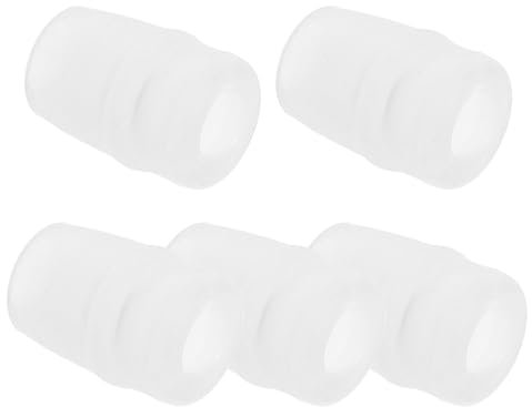 PENIKOKO 5Pièces Embouts de Remplacement Silicone pour Bouteilles Eau Lot de Flexible Ergonomique Compatible avec Gourdes de Sport Flasques de Running