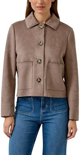 s.Oliver Black Label Veloursleder-Jacke