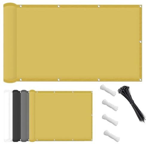 Voile d'ombrage Imperméable Rectangulaire avec Corde Toile Ombrage 4x4m,Voile Ombrage Jardin,Offre Une Protection Contre Les UV,pour Patio Être Applicable Jardins,Balcon et pergola