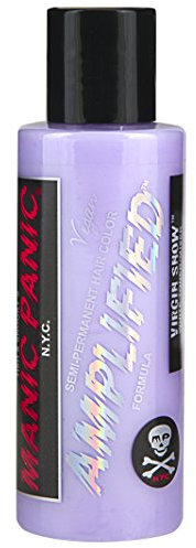 Manic Panic Virgin Snow Amplified Creme, vegan, tierversuchsfrei, semipermanenter Haartoner, beseitigt Messingtöne, 118 ml