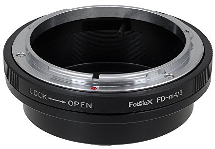 Fotodiox Lens Mount Adapter Compatible with Canon FD and FL Lenses on Micro Four Thirds Mount Cameras