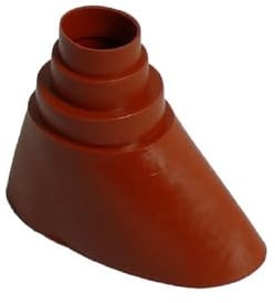 A.S.Sat 47150 Gummi-Dichtungsmanschette für Masten 38-60 mm rot
