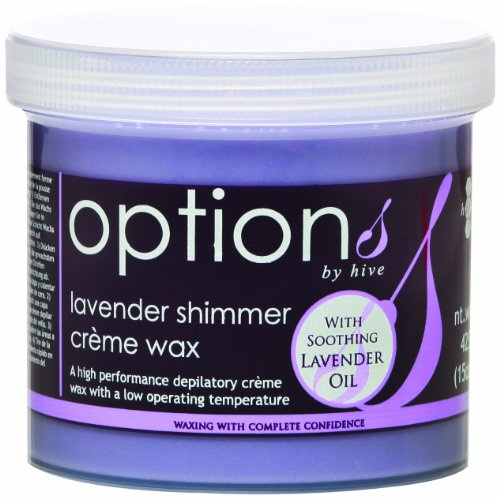 Hive Options Lavender Shimmer Cream Wax with Soothing and Calming Properties 425g
