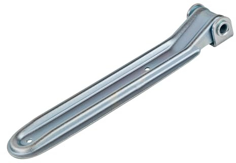 PKW Auto Anhänger Stellbordscharnier 340mm verzinkt inkl. Böckchen Bolzen Splint