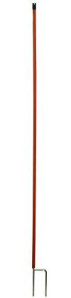 Kerbl 292213-7 Ersatzpfahl Doppelspitz für 292204, Orange, 112cm Höhe