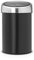 Touch Bin 3 L mit Kunststoffeinsatz/Matt Black
